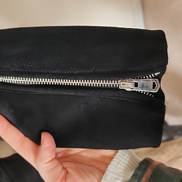 Zara Women's cropped moto jacket - Picture 5 of 7